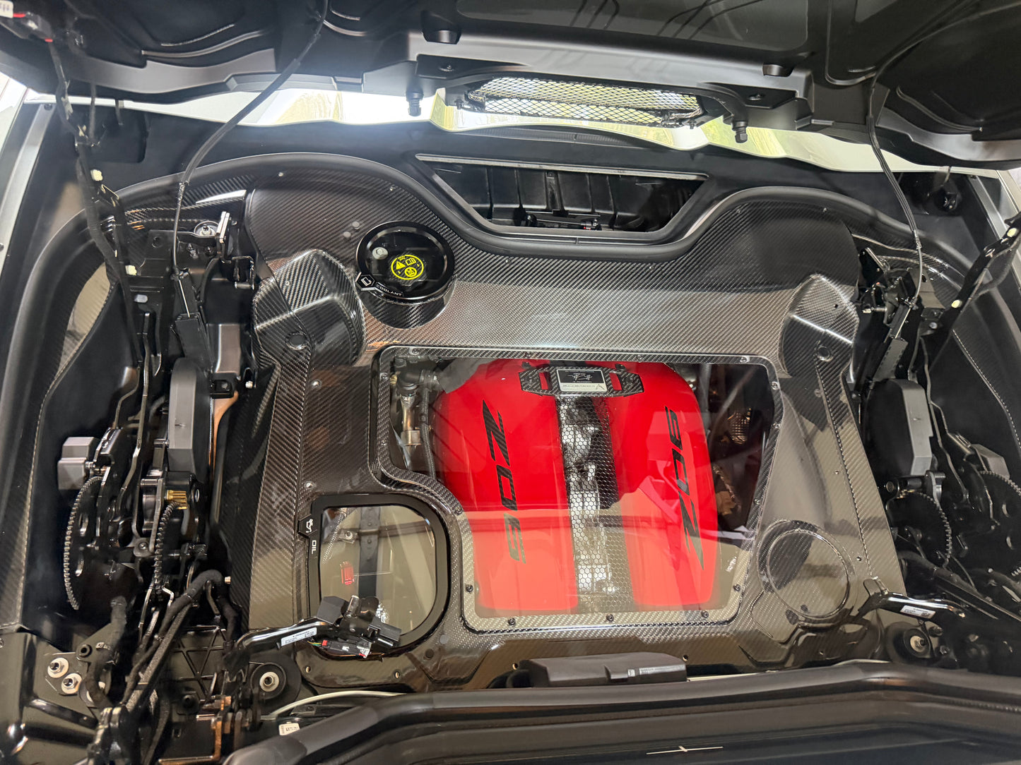 Custom Painted LT6 Intake Manifold Covers