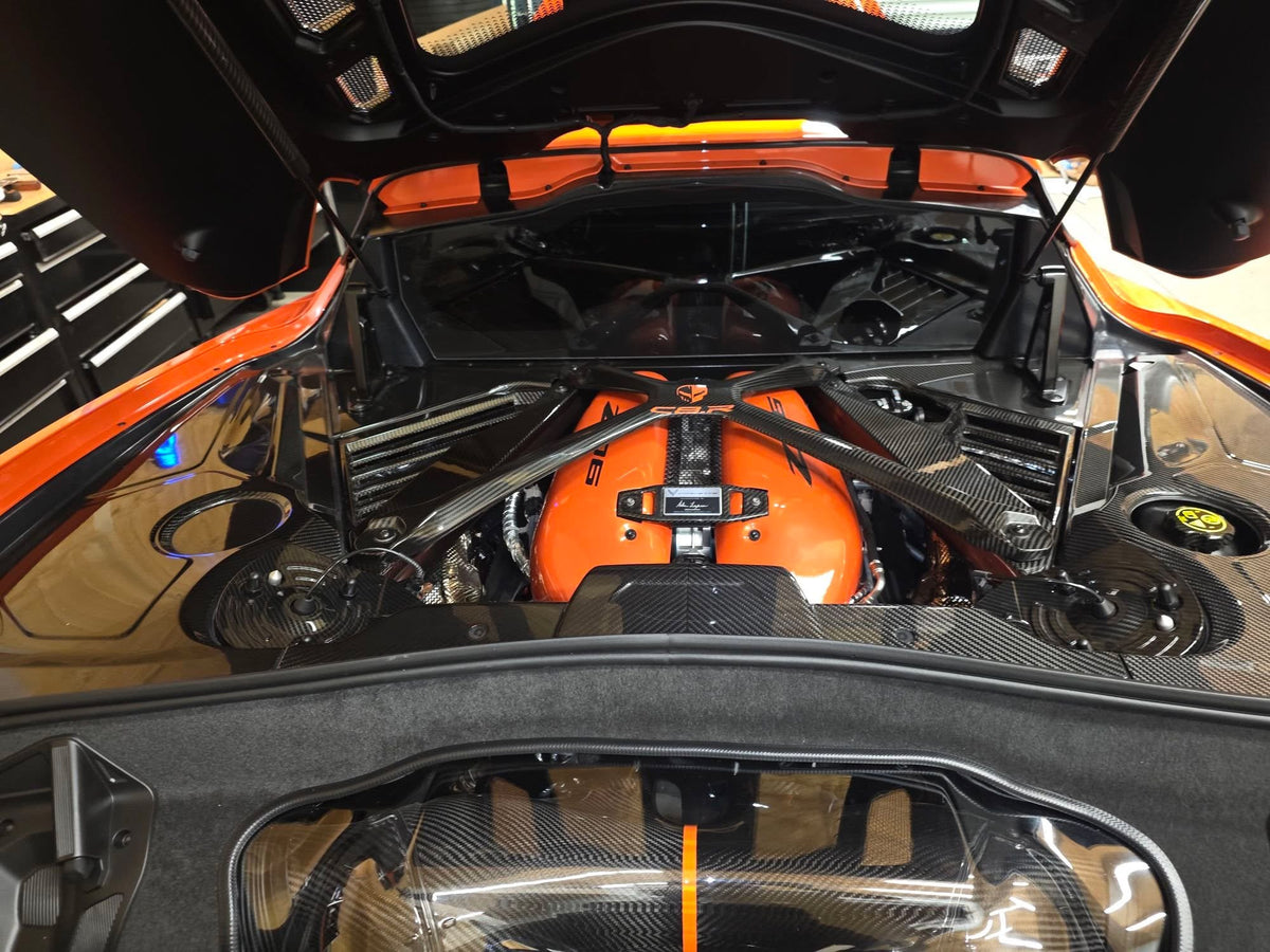 Custom Painted LT6 Intake Manifold Covers